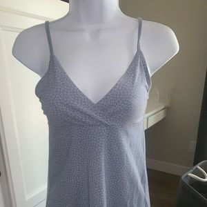 brandy melville blue flower dress